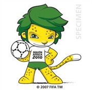 Zakumi, mascotte Coupe du monde Afrique du sud 2010