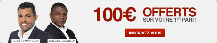 Premier pari 100€ remboursé si perdant