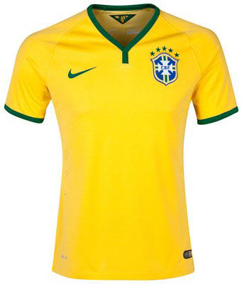 Maillot Brésil Mondial-2014